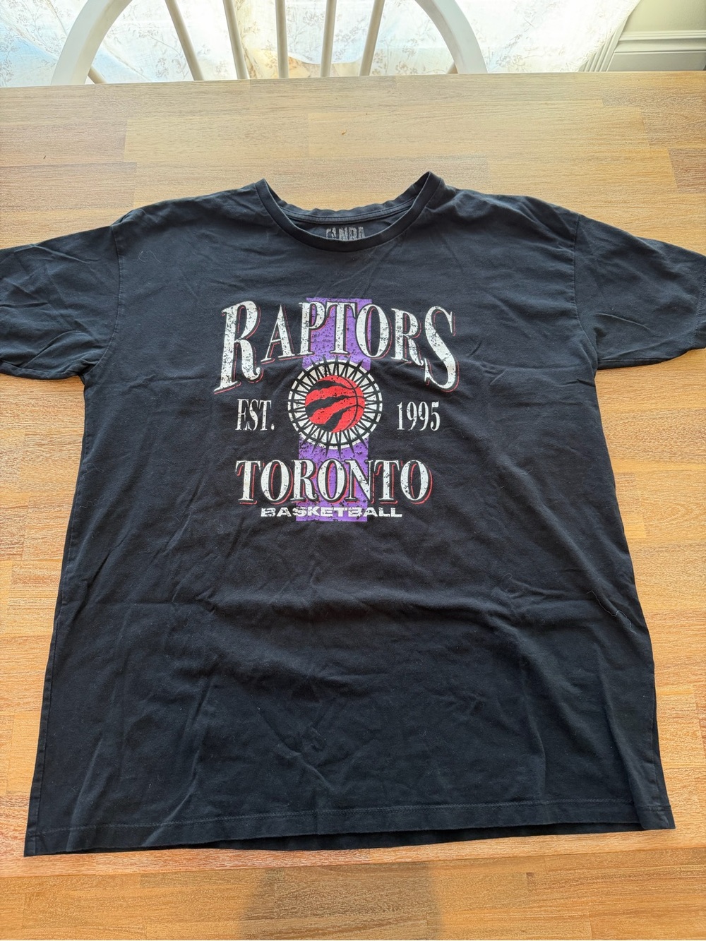 Toronto Raptors Black Graphic T‑Shirt